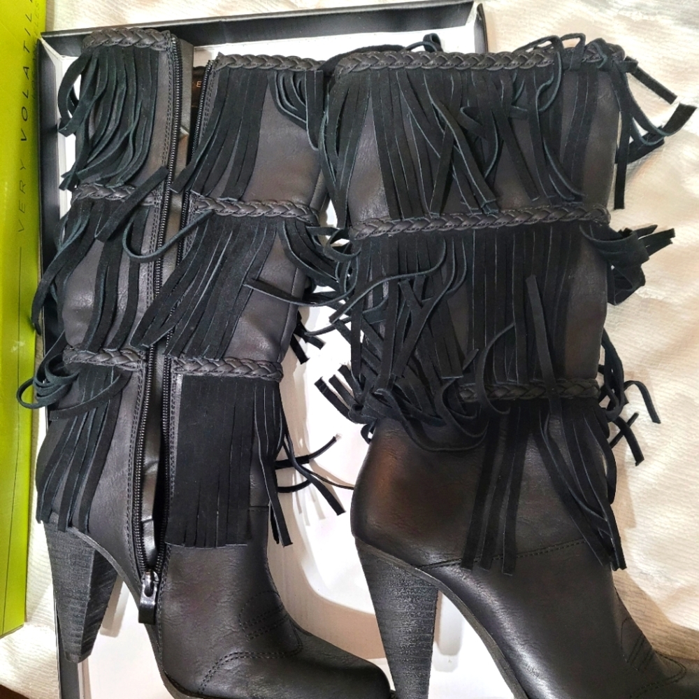 Very Volatile Los Angeles Tassel Boots